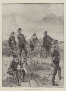 Transvaal Staatsartillerie bij Kanon Oefening